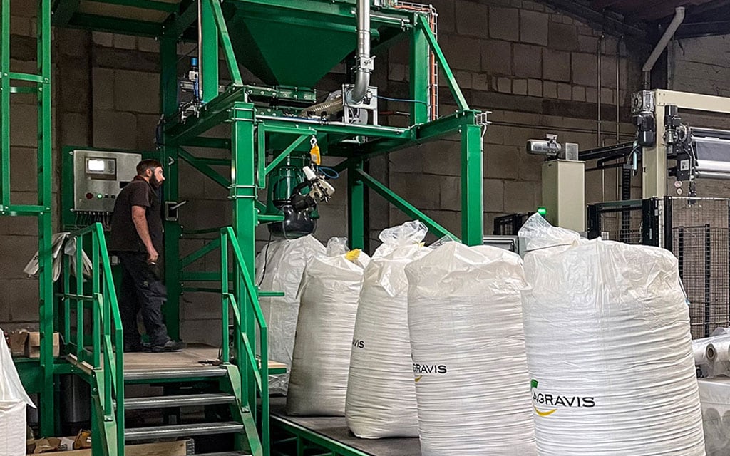 ESSMANN bulkweegschaal met big bags, foto: Nico Jarisch