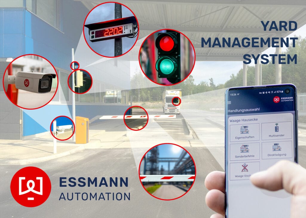 Überwachungstechnik für Yard-Management-System