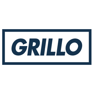 GRILLO Werke AG Logo mit dem Wort GRILLO in Blau